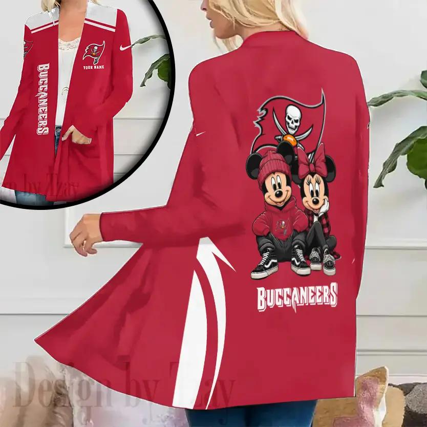 Tampa Bay Buccaneers Women Patch Pocket Cardigan BT187