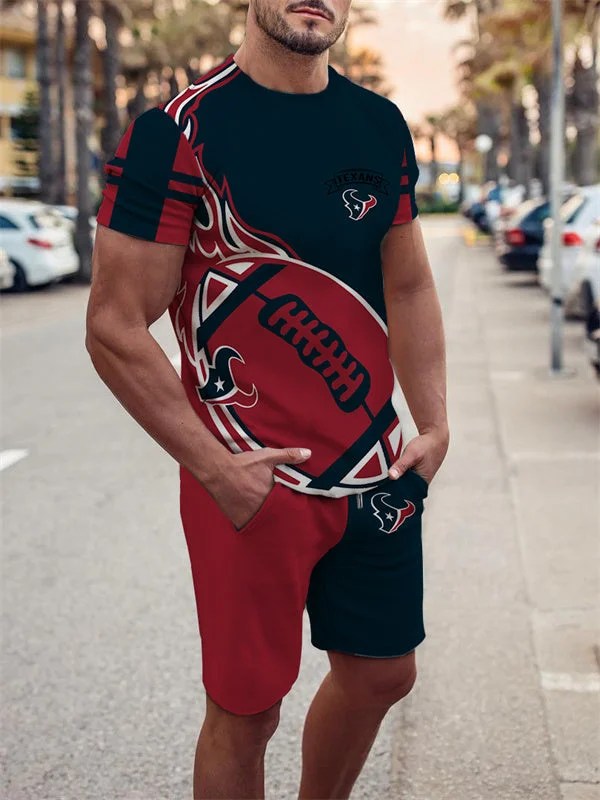 Houston Texans T-shirt and Shorts AZTS511