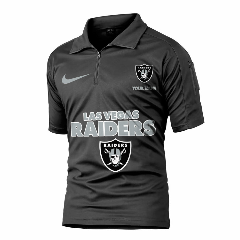 Las Vegas RaidersArmy Polo Shirt AZBTAPS000050