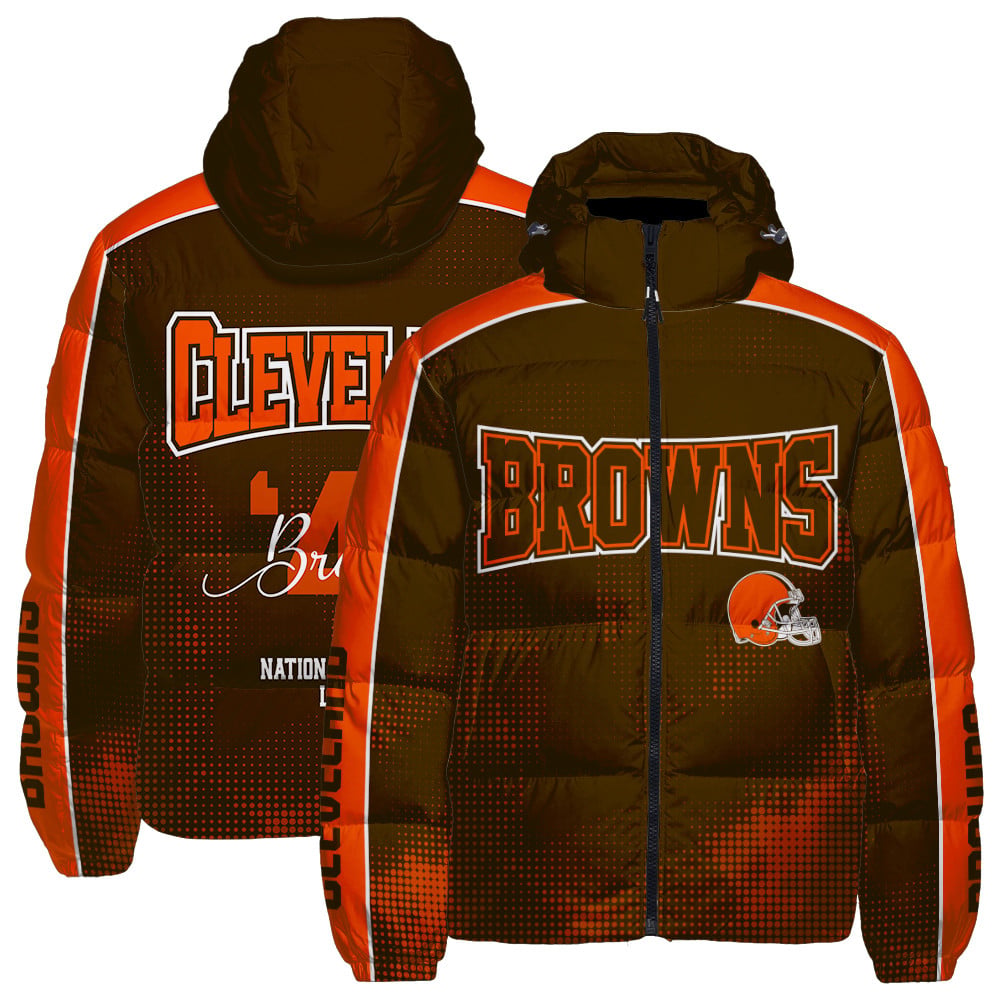 Cleveland Browns CozyCloud Down Jacket AZBTDWJ000359
