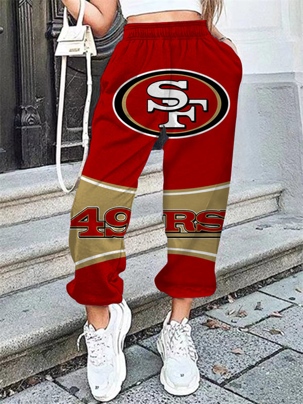 San Francisco 49ers 3D Printed Pocket Sweatpants AZBTBSP000002