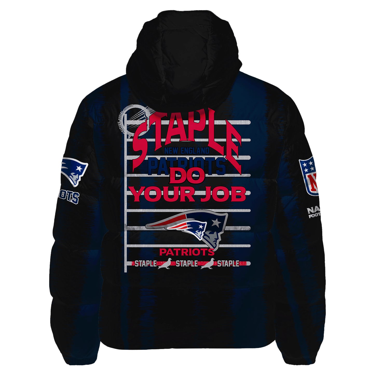 New England Patriots CozyCloud Down Jacket AZBTDWJ000371