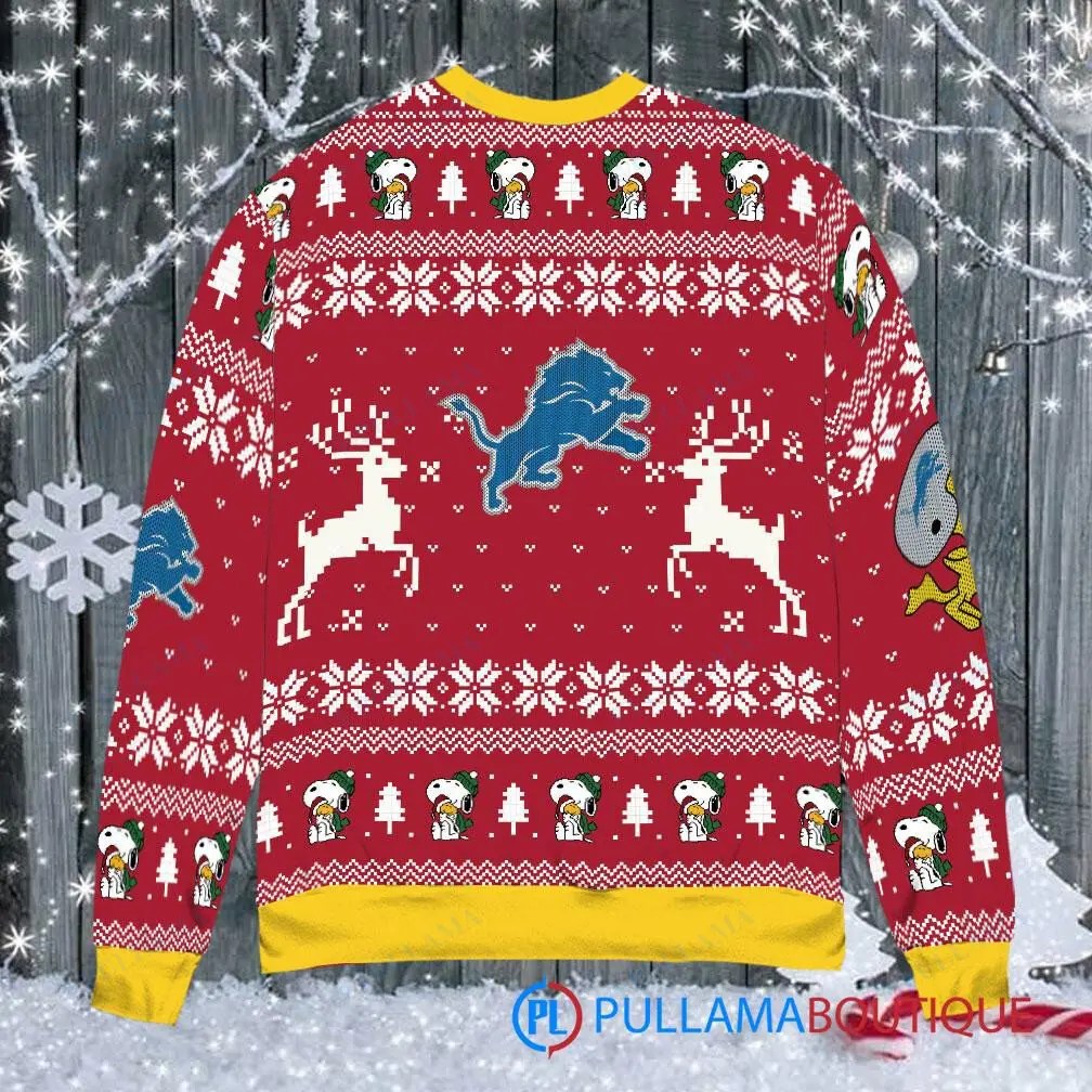 Detroit Lions Premium Ugly Christmas Sweater AZBTUSW000006