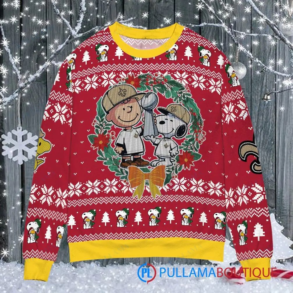 New Orleans Saints Premium Ugly Christmas Sweater AZBTUSW000010