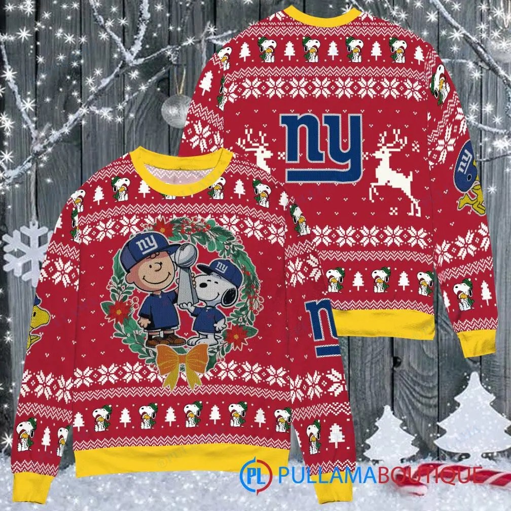 New York Giants Premium Ugly Christmas Sweater AZBTUSW000021