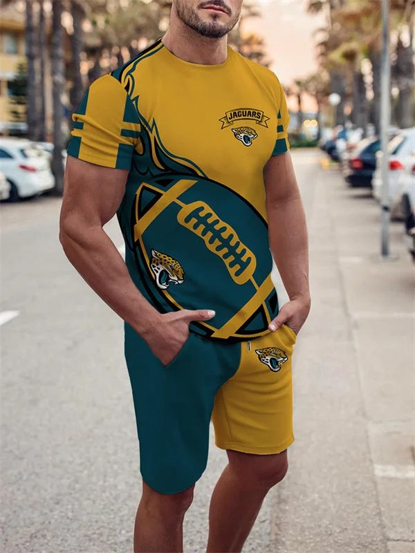 Jacksonville Jaguars T-shirt and Shorts AZTS535