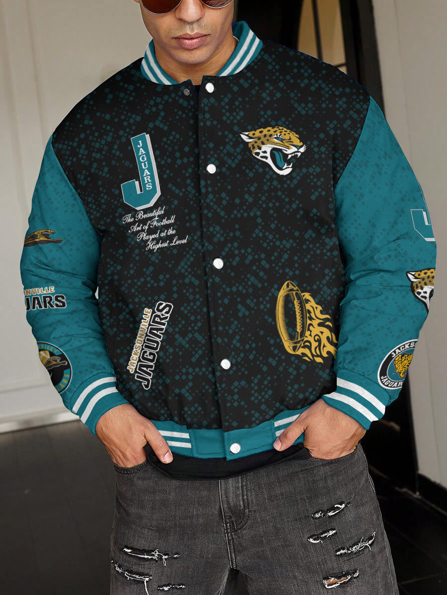 Jacksonville Jaguars National Football League Varsity Jacket AZBTVJK000491