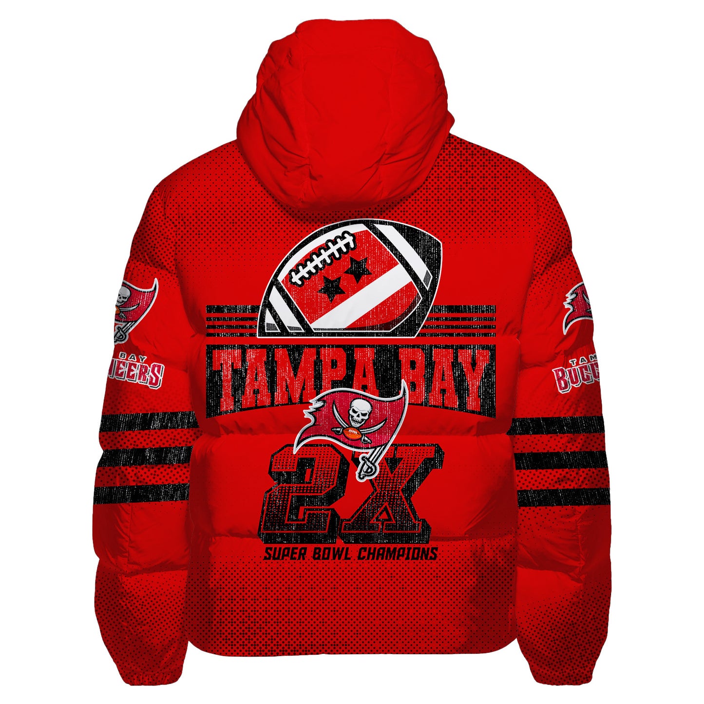 Tampa Bay Buccaneers CozyCloud Down Jacket AZBTDWJ000412