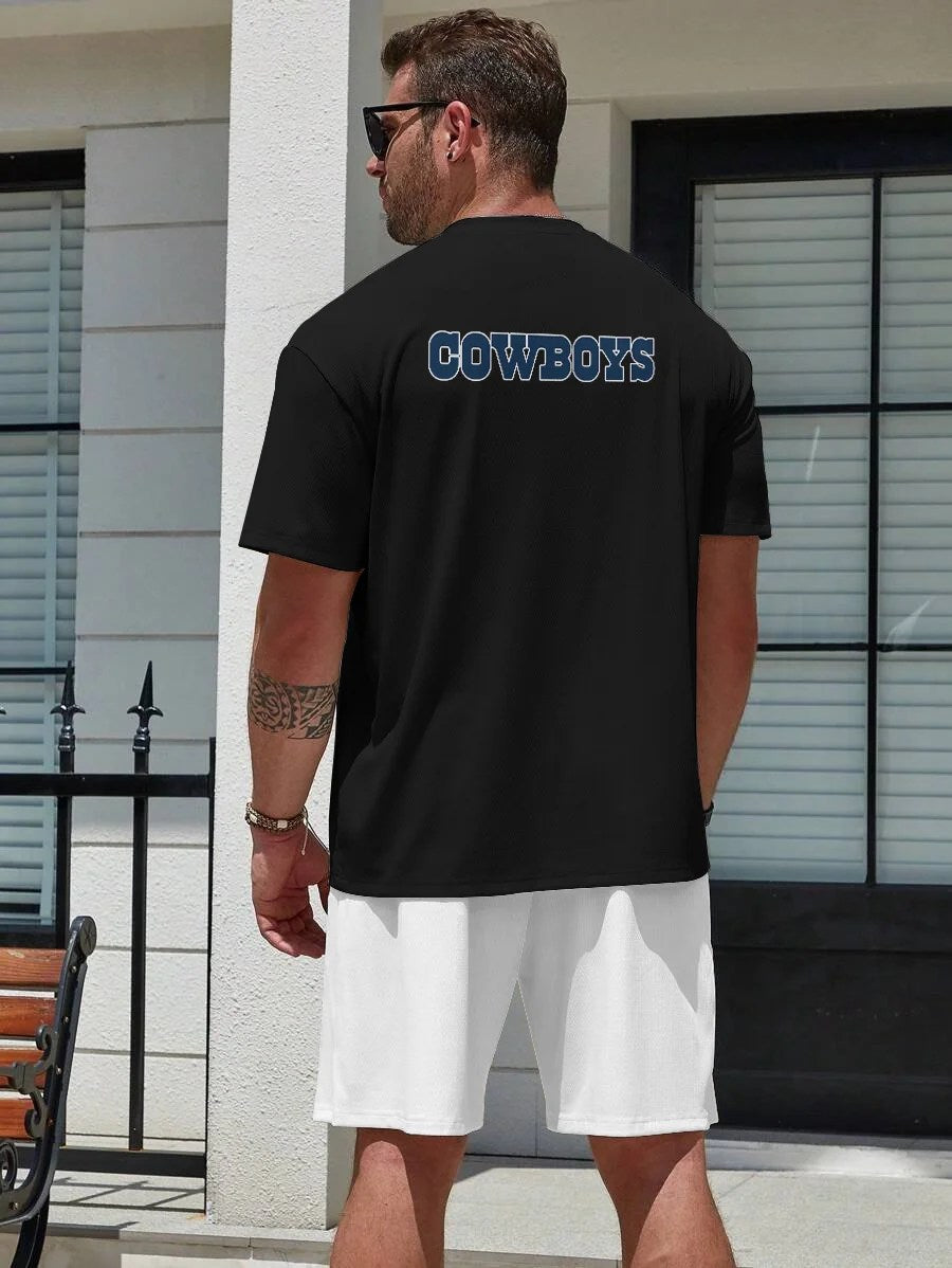 Dallas Cowboys T-shirt and Shorts AZBTTSAS000047