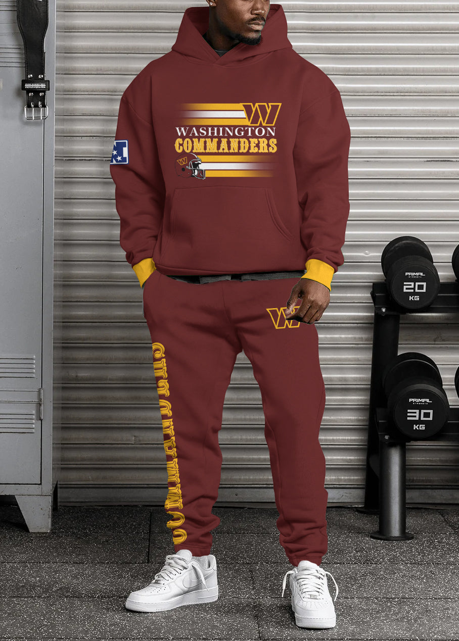 Washington Commanders Combo Pullover Hoodie And Sweatpants AZBTPHSP000496