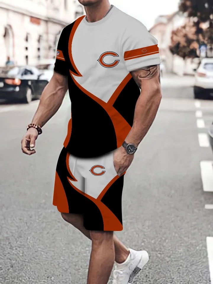 Chicago Bears T-shirt and Shorts AZTS161