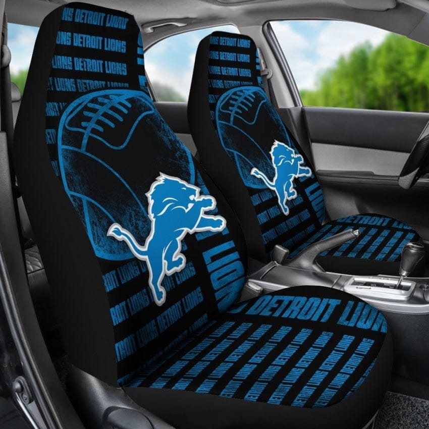 Detroit Lions Car Seat Covers BG498