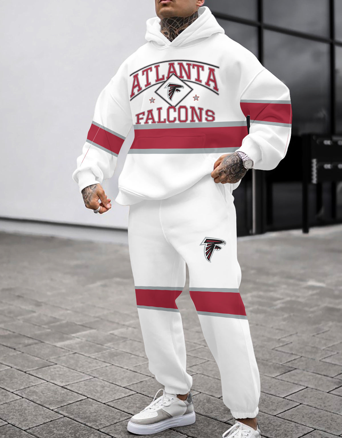 Atlanta Falcons Combo Pullover Hoodie And Sweatpants AZBTPHSP000417