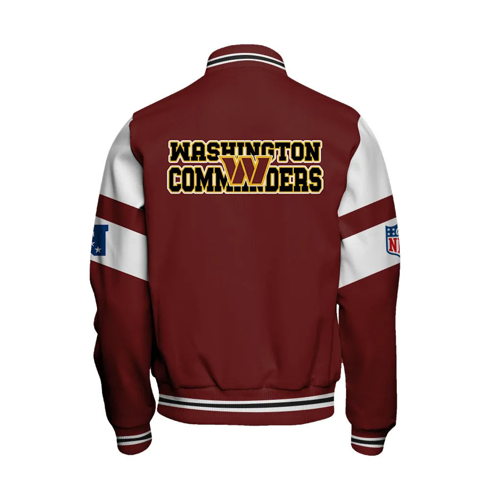 Washington Commanders National Football Conference Unisex Varsity Jacket AZDDVJK000032