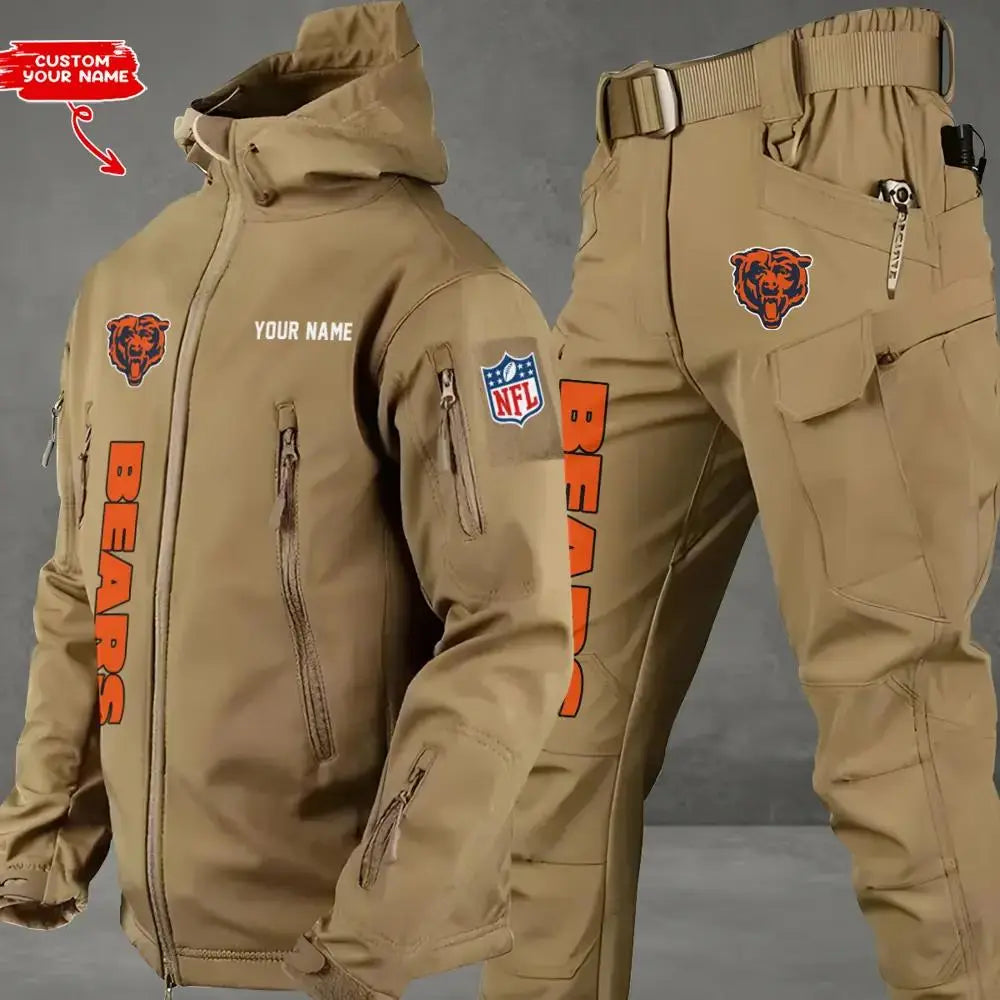 Chicago Bears Outdoor Jacket and Pants 000152