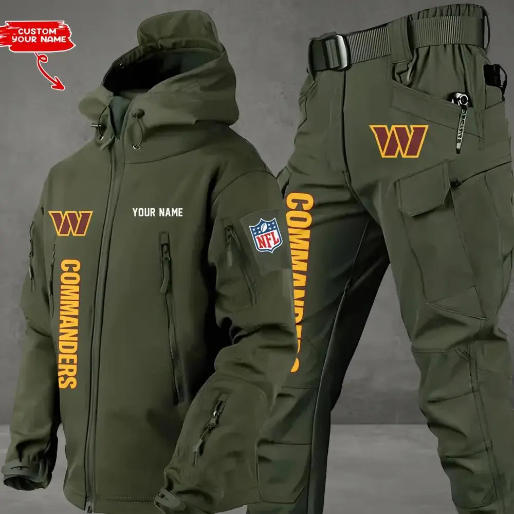 Washington Commanders Outdoor Jacket and Pants 000019