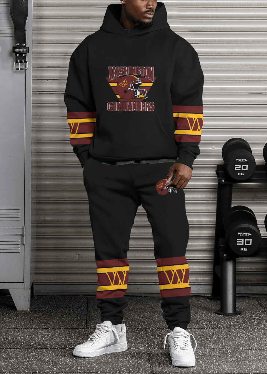 Washington Commanders Combo Pullover Hoodie And Sweatpants AZBTPHSP000063