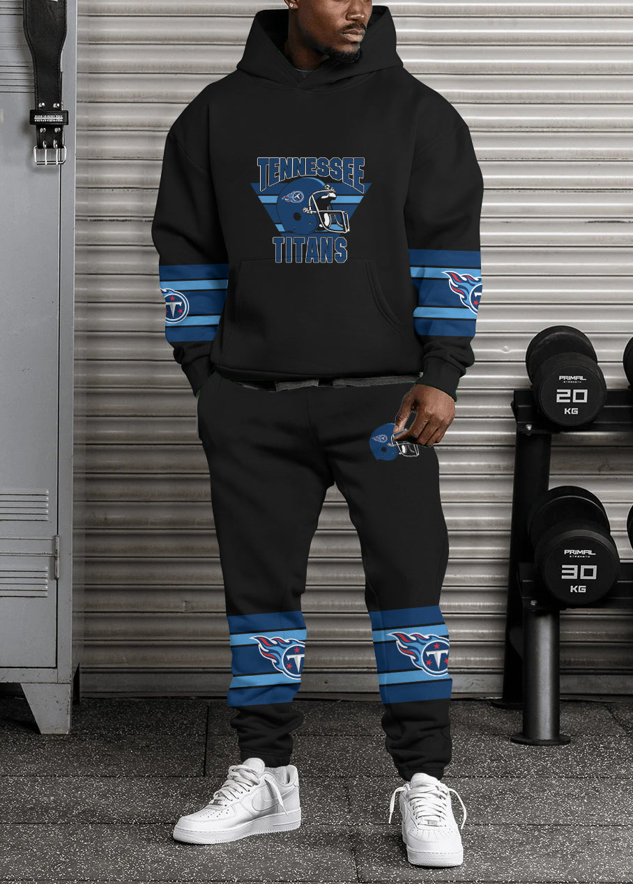 Tennessee Titans Combo Pullover Hoodie And Sweatpants AZBTPHSP000242