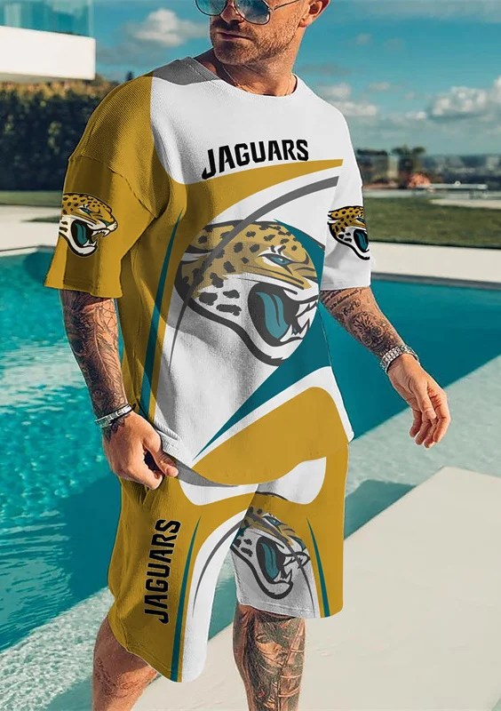 Jacksonville Jaguars T-shirt and shorts AZTS041