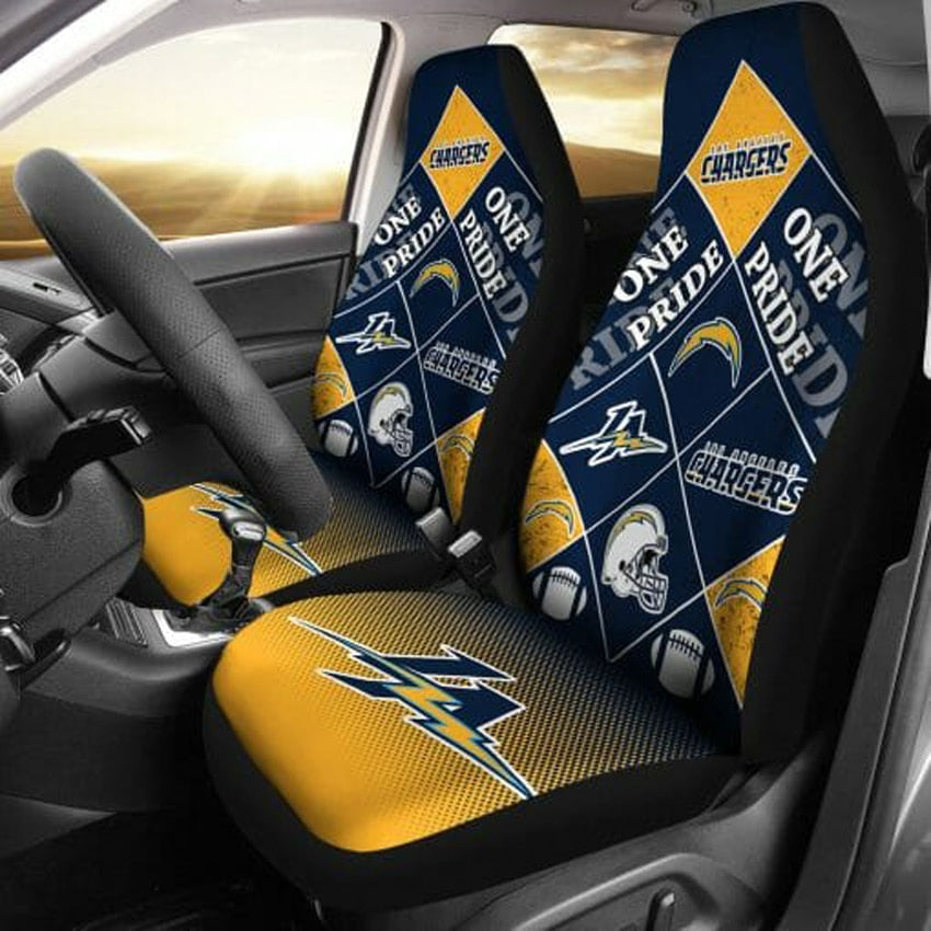 Los Angeles Chargers Car Seat Covers BG514