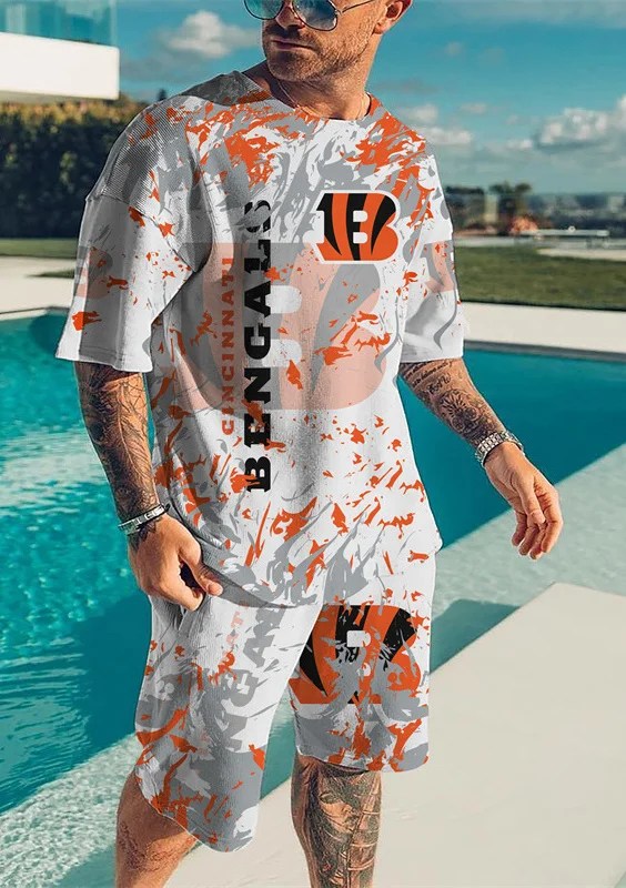 Cincinnati Bengals T-shirt and Shorts AZTS265
