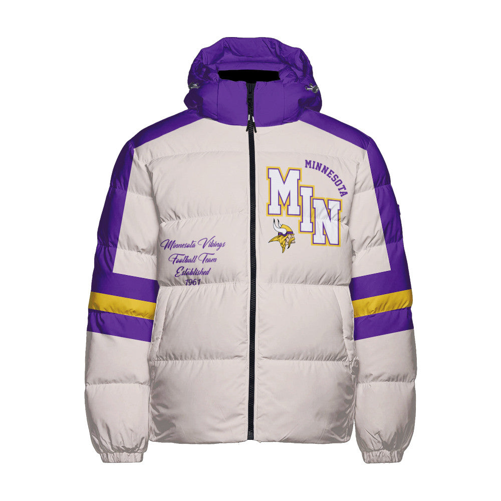 Minnesota Vikings CozyCloud Down Jacket AZBTDWJ000151