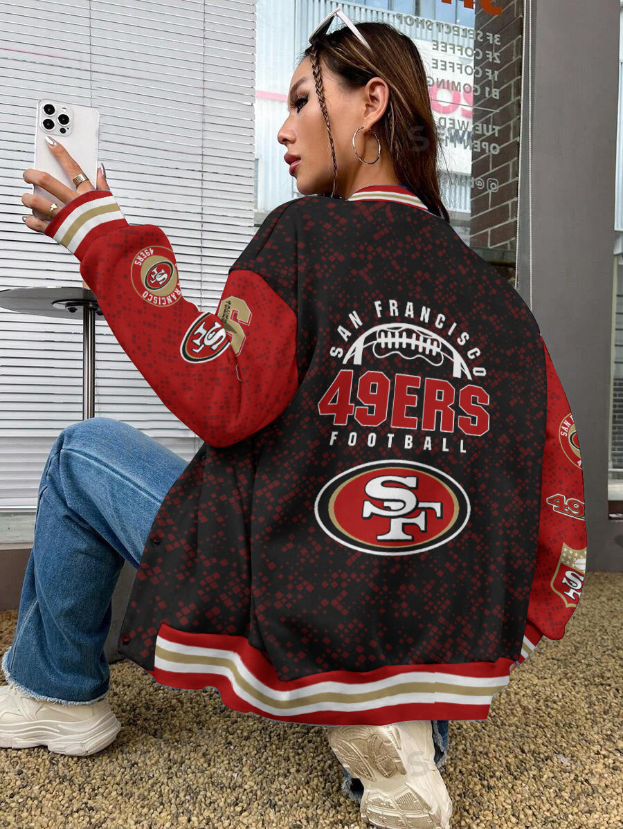 San Francisco 49ers National Football League Varsity Jacket AZBTVJK000647