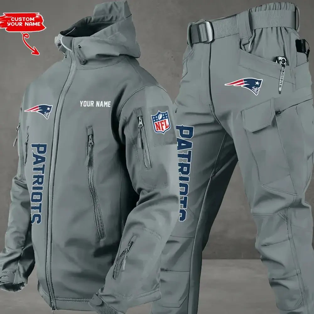 New England Patriots Outdoor Jacket and Pants 000013