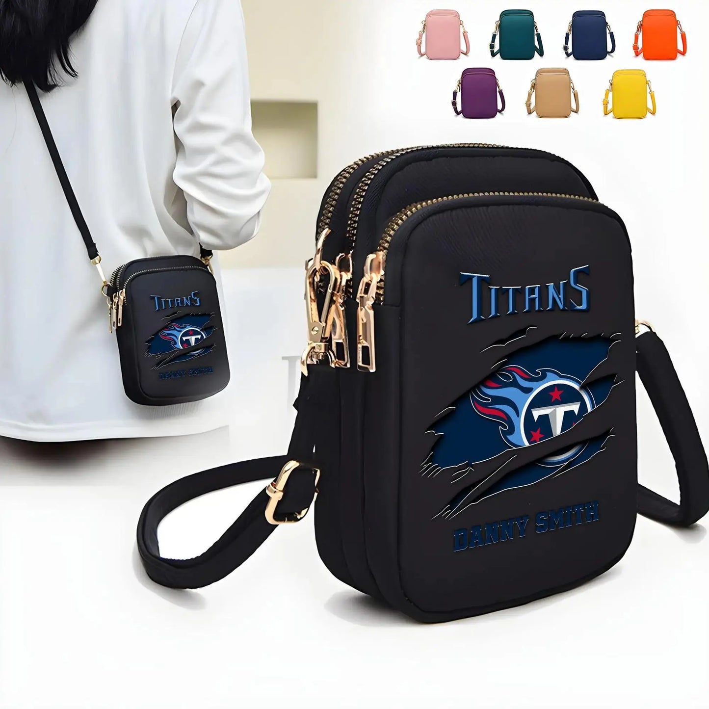 Tennessee Titans Mini Crossbody Bag for Women New Trending 2025 AZBT2DMCB000104