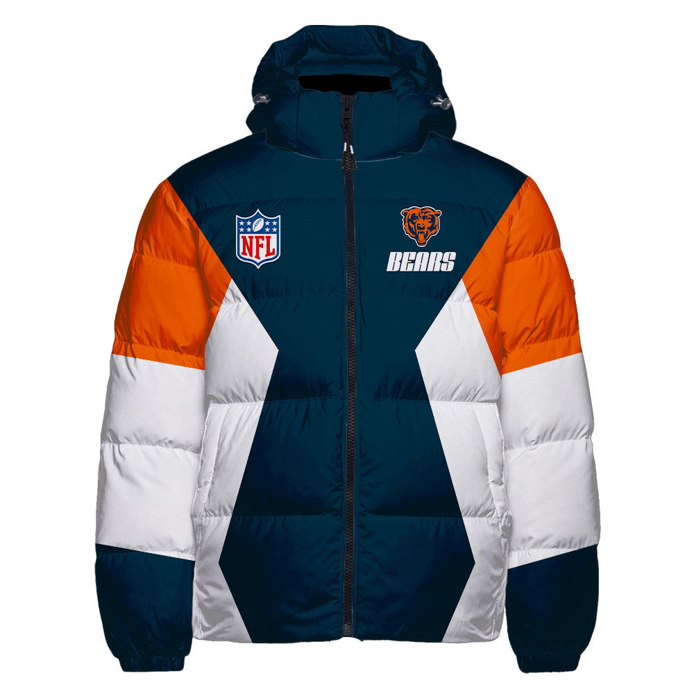 Chicago Bears CozyCloud Down Jacket AZBTDWJ000096