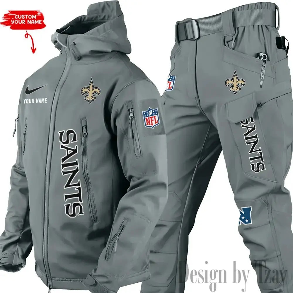 New Orleans Saints Outdoor Jacket and Pants 000058