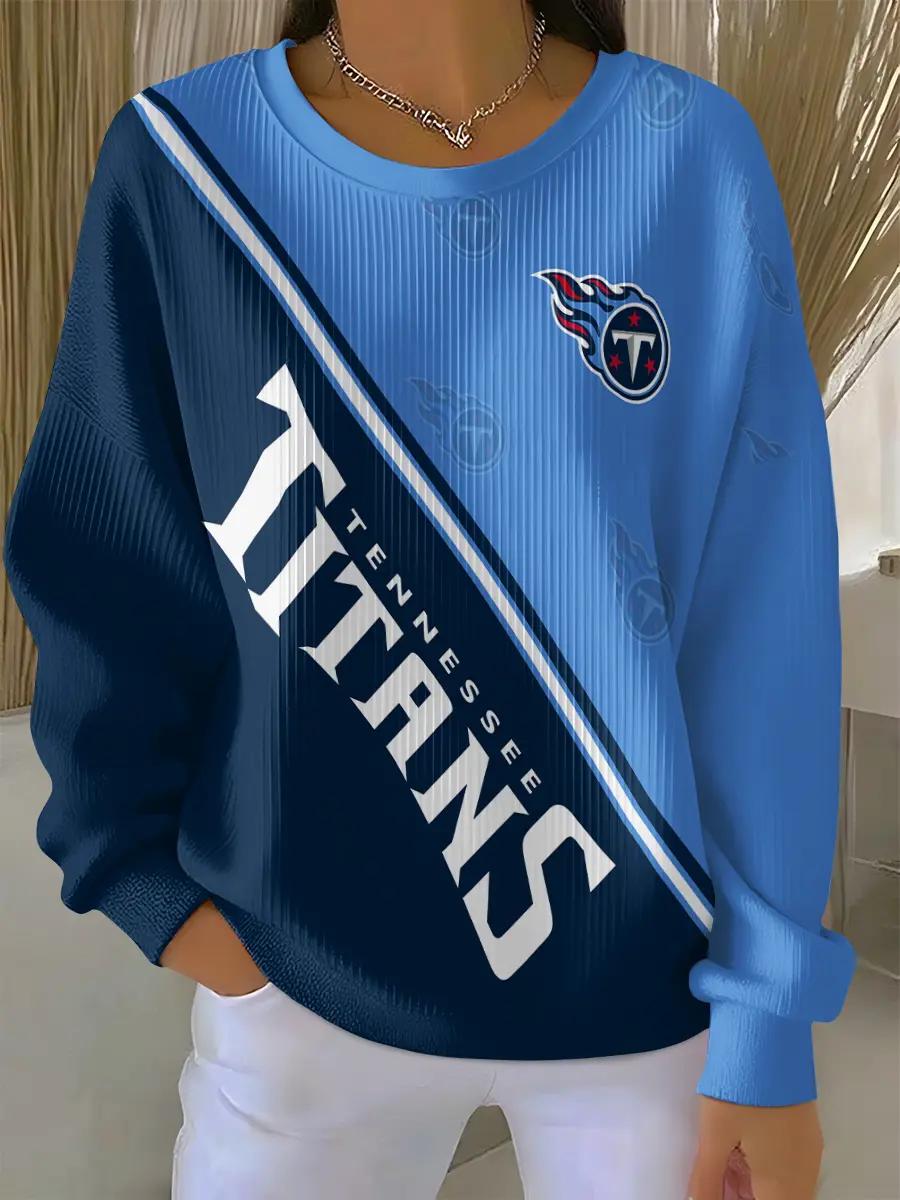 Tennessee Titans Women’s Knit Sweatshirt EM37