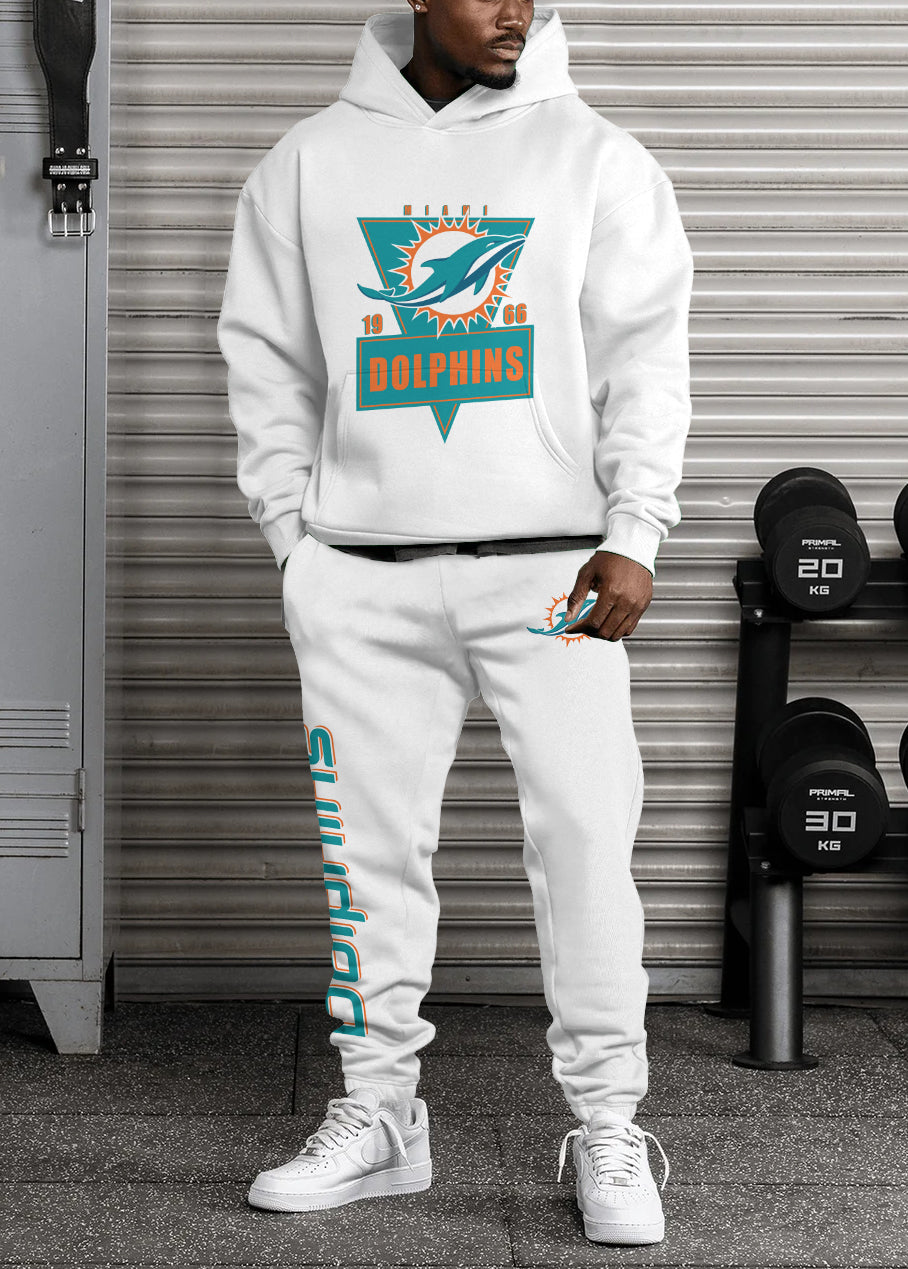 Miami Dolphins Combo Pullover Hoodie And Sweatpants AZBTPHSP000210