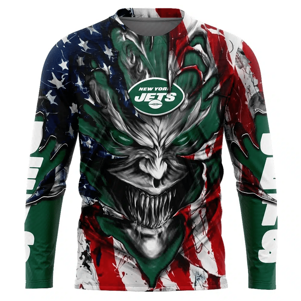 New York Jets All Over Printed T-shirt Sweatshirt Hoodie AZCHD592