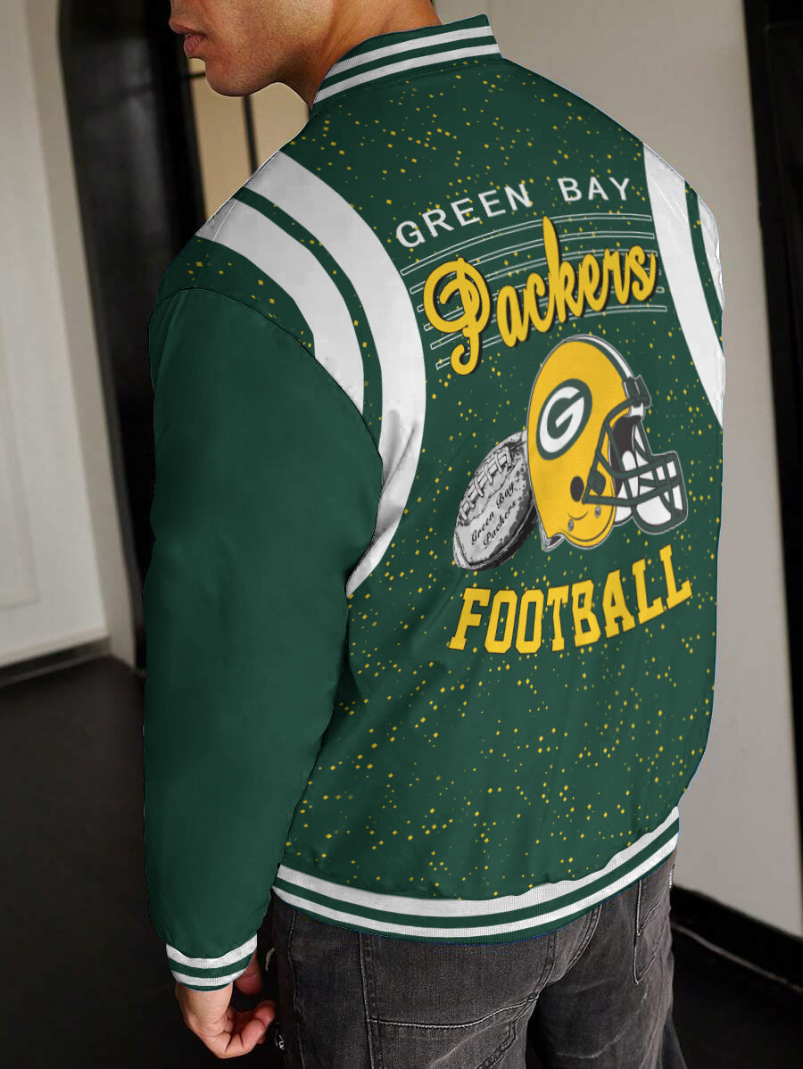 Green Bay Packers National Football League Varsity Jacket AZBTVJK000505