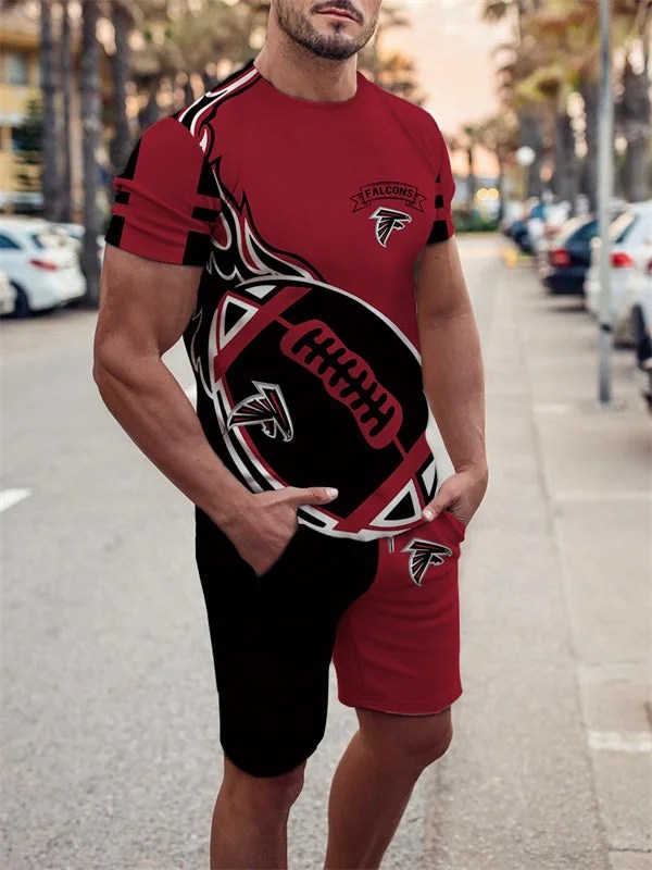Atlanta Falcons T-shirt and Shorts AZTS240