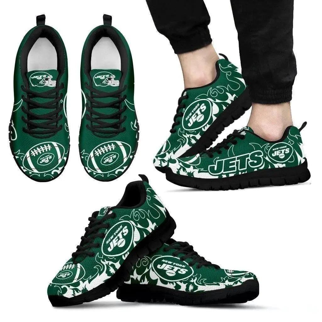 New York Jets Custom Sneakers For Fan HA21