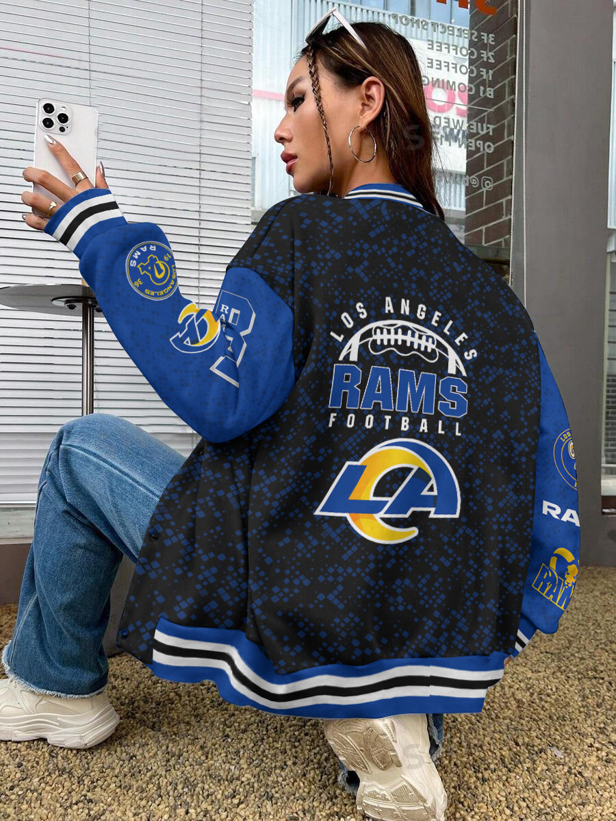 Los Angeles Rams National Football League Varsity Jacket AZBTVJK000625