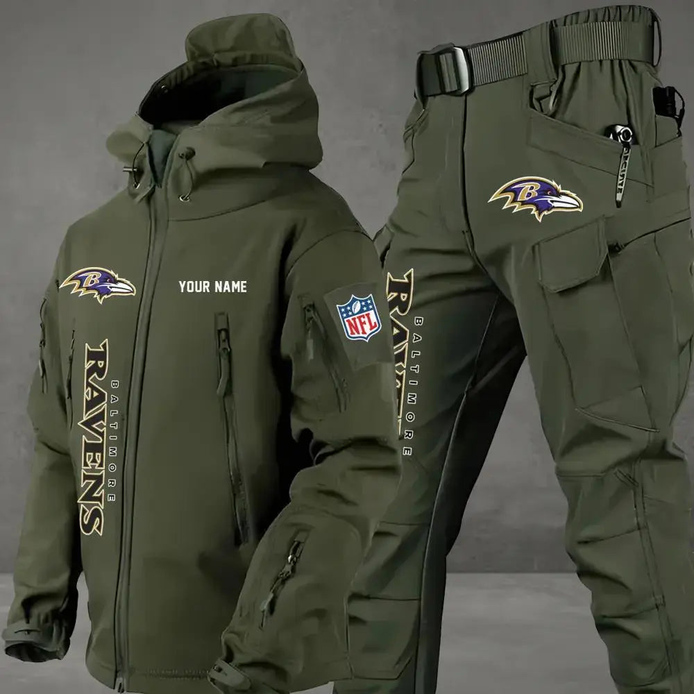 Baltimore Ravens Outdoor Jacket and Pants 000150