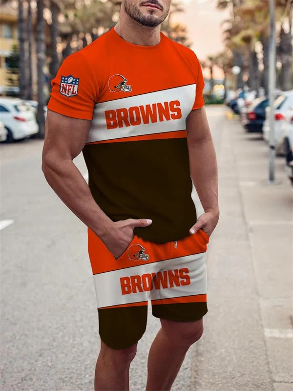 Cleveland Browns T-shirt and Shorts AZTS502