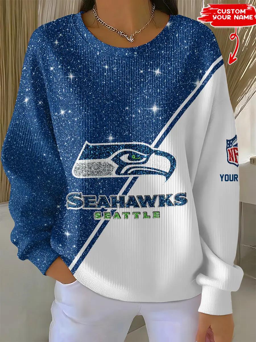 Seattle Seahawks Women’s Knit Sweatshirt EM128