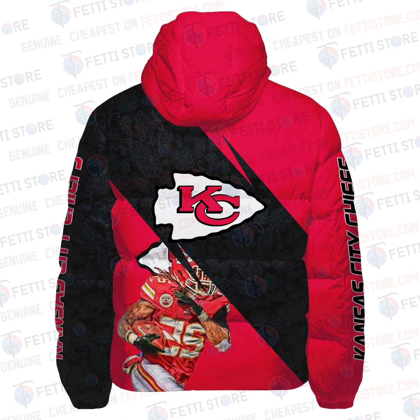 Kansas City Chiefs CozyCloud Down Jacket AZBTDWJ000015