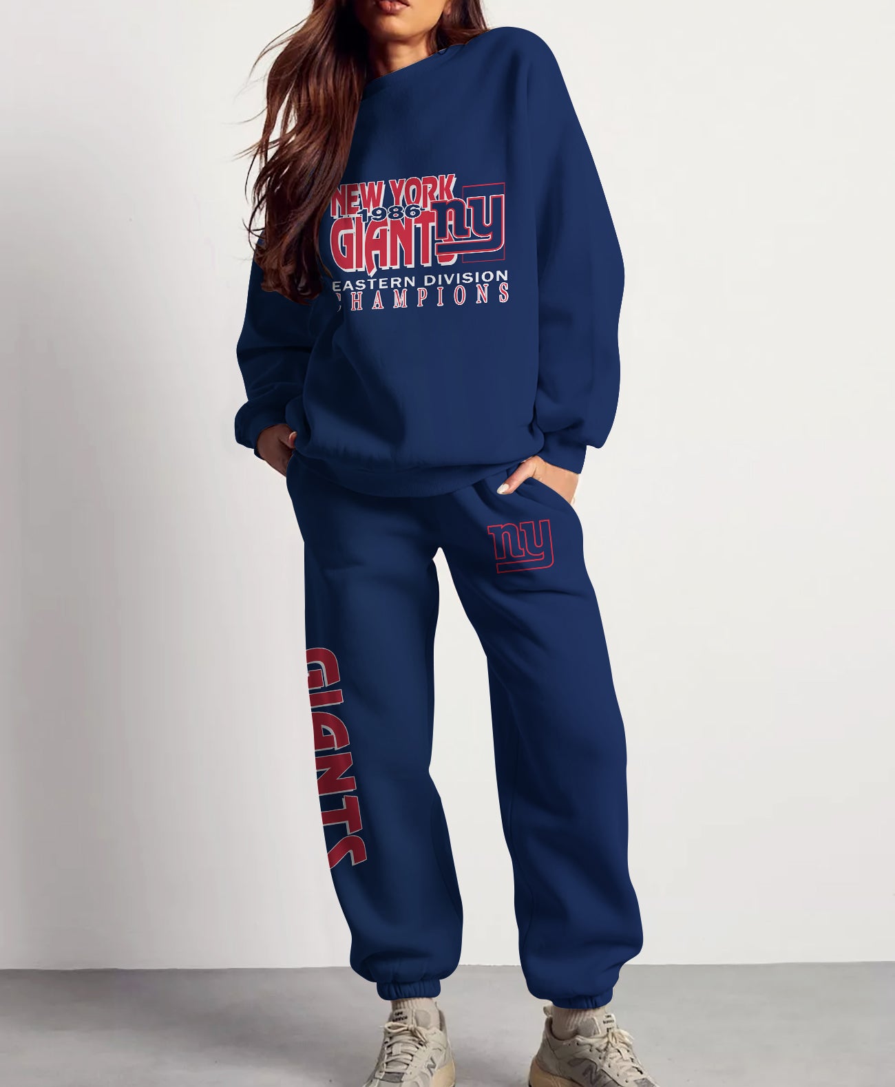 New York Giants Combo 3D Sweatsuit and Sweatpants Unisex CBSP164