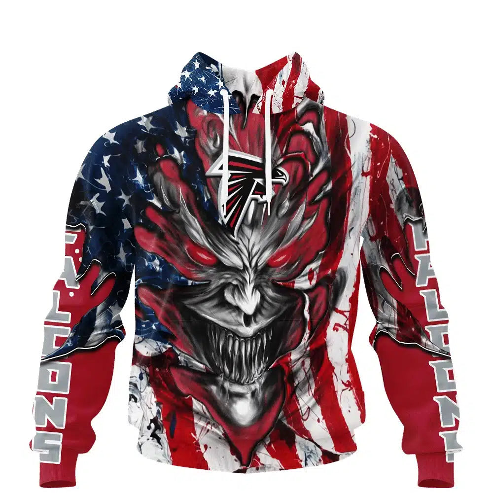 Atlanta Falcons All Over Printed T-shirt Sweatshirt Hoodie AZCHD569