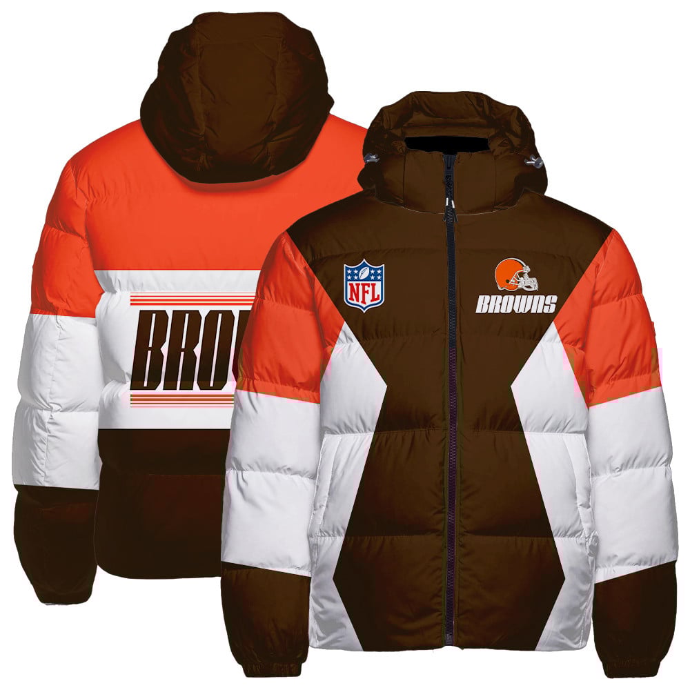 Cleveland Browns CozyCloud Down Jacket AZBTDWJ000144