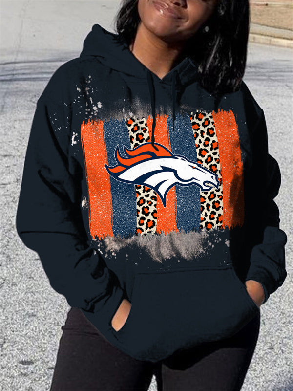 Denver Broncos 3D Printed Pocket Pullover Hoodie AZBTPH000169