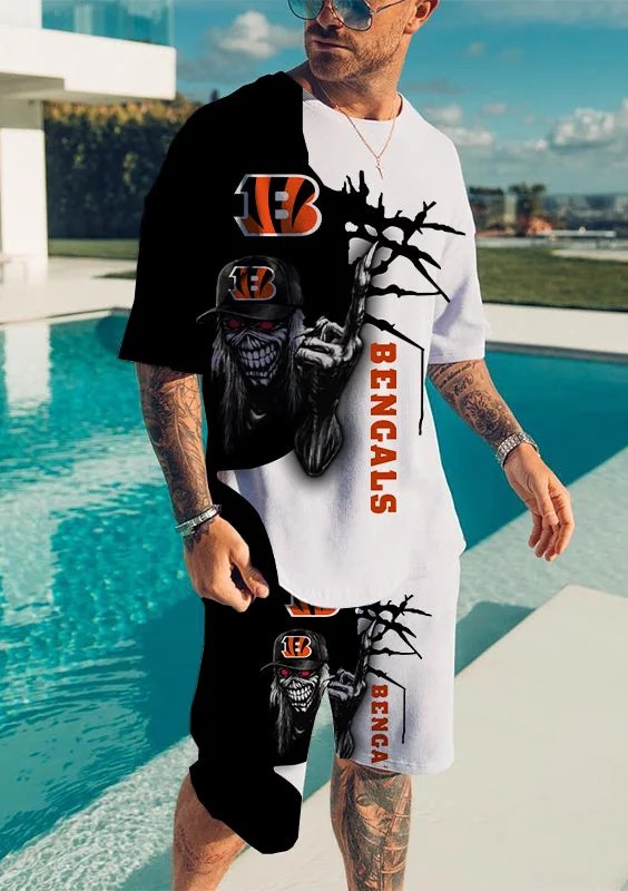 Cincinnati Bengals T-shirt and Shorts AZTS264