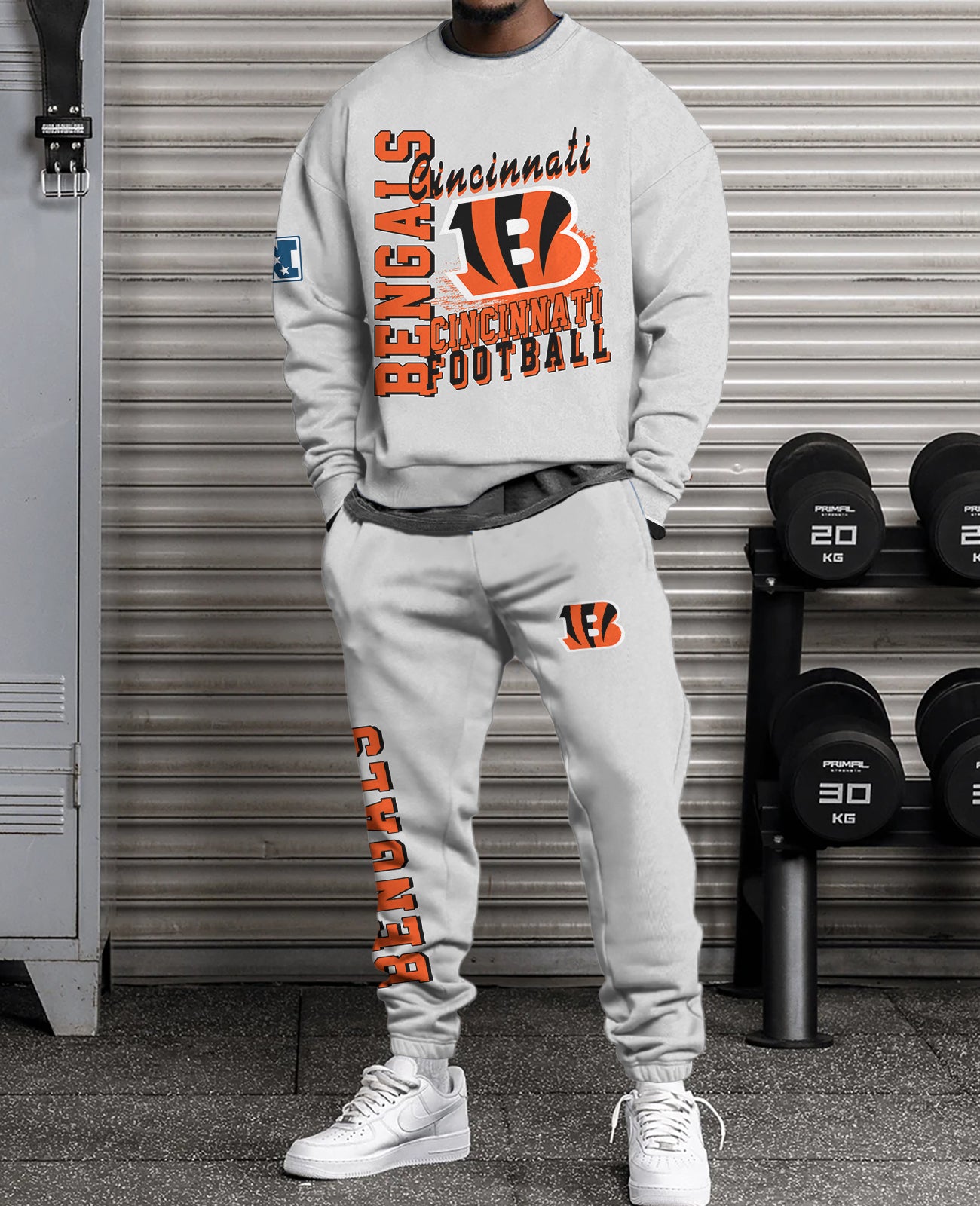 Cincinnati Bengals Combo 3D Sweatsuit and Sweatpants Unisex CBSP127