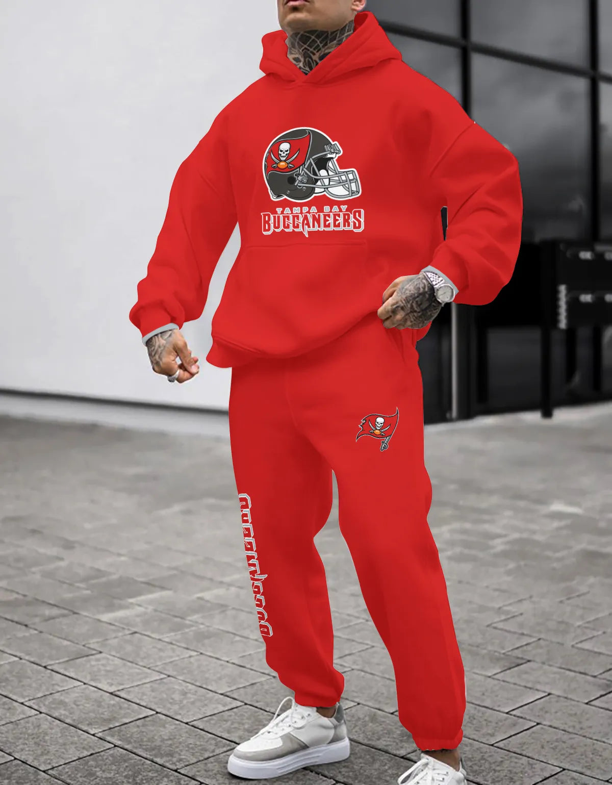 Tampa Bay Buccaneers Combo Pullover Hoodie And Sweatpants AZBTPHSP000407