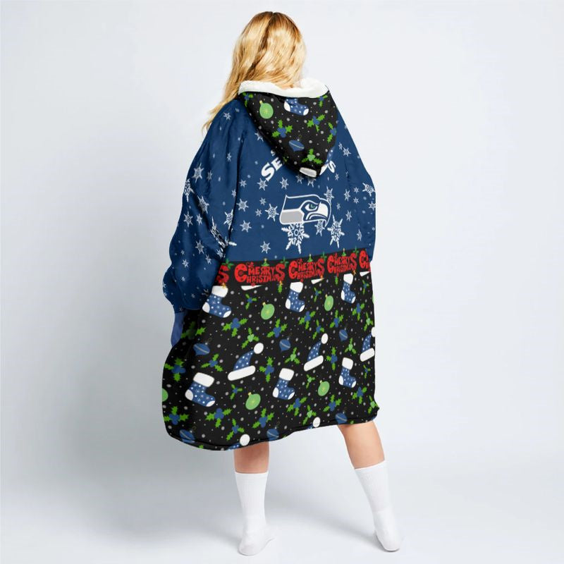Seattle Seahawks Snug Hoodie AZBTSNH000079